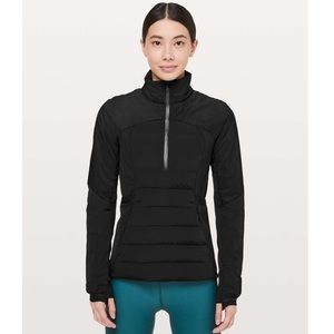 Lululemon • Down For It All Pullover in True Black